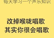 学唱歌基础知识入门？如何快速掌握唱歌技巧？