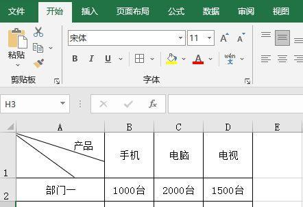 从零开始学习Excel表格制作的关键步骤（掌握Excel表格制作的基本技巧）  第1张