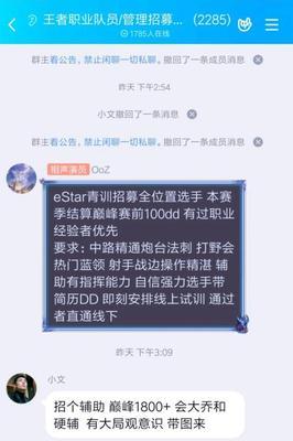 王者荣耀职业选手要求是什么？如何成为合格的职业选手？  第2张