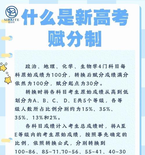 新高考选科赋分规则是什么？如何应对新规则下的选科策略？  第2张