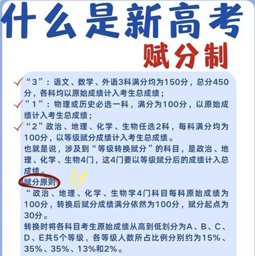 新高考选科赋分规则是什么？如何应对新规则下的选科策略？  第3张